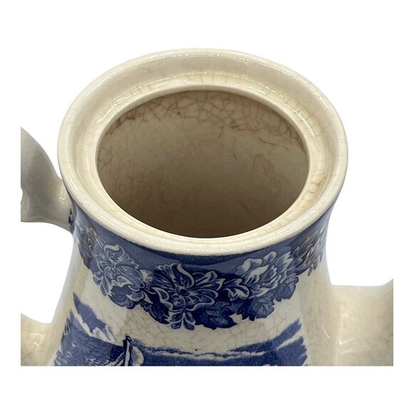 Coffeepot English Ironstone Tableware Dickens Series - Picture 11 of 16